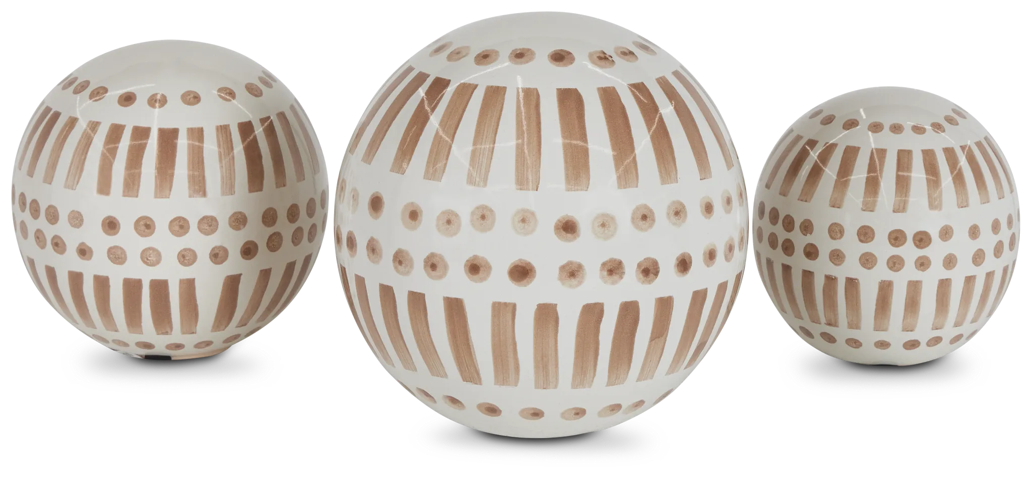 Odette Gold Set Of 3 Balls