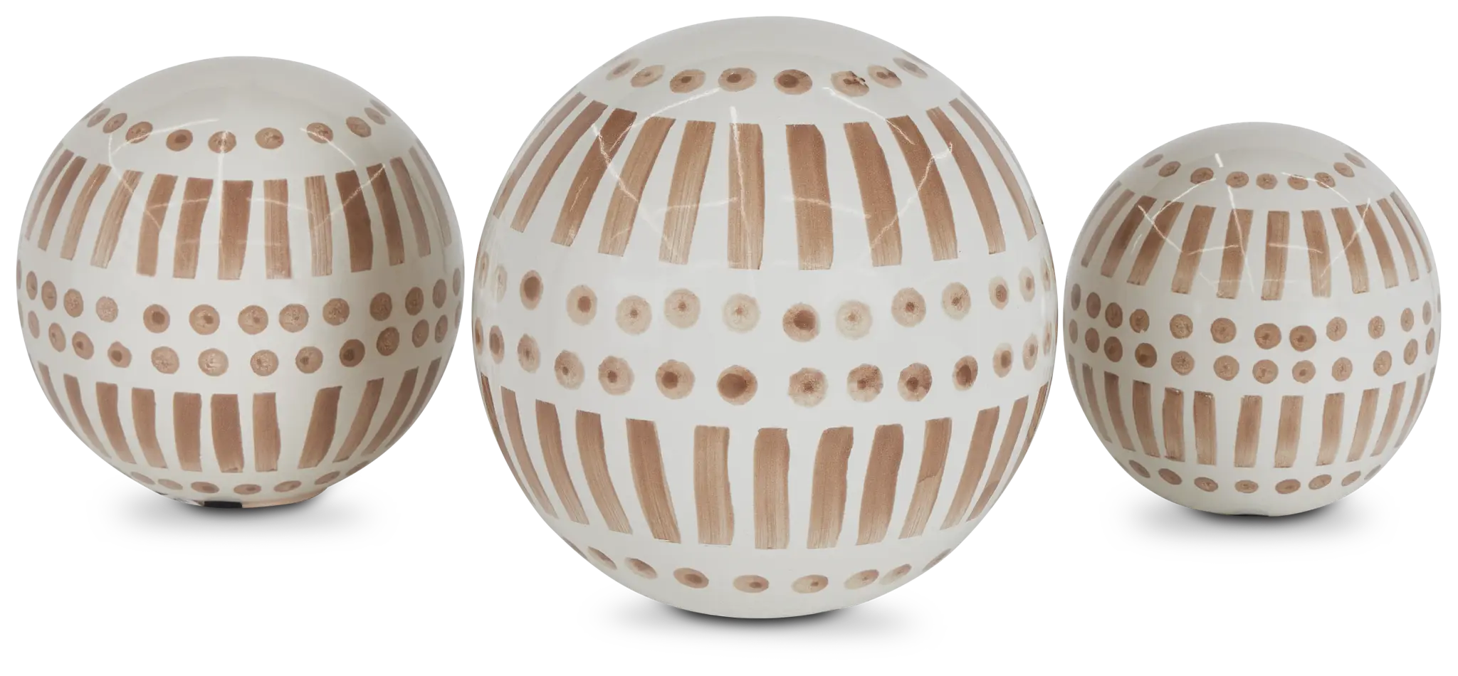 Odette Gold Set Of 3 Balls Odette Gold Set Of 3 Balls