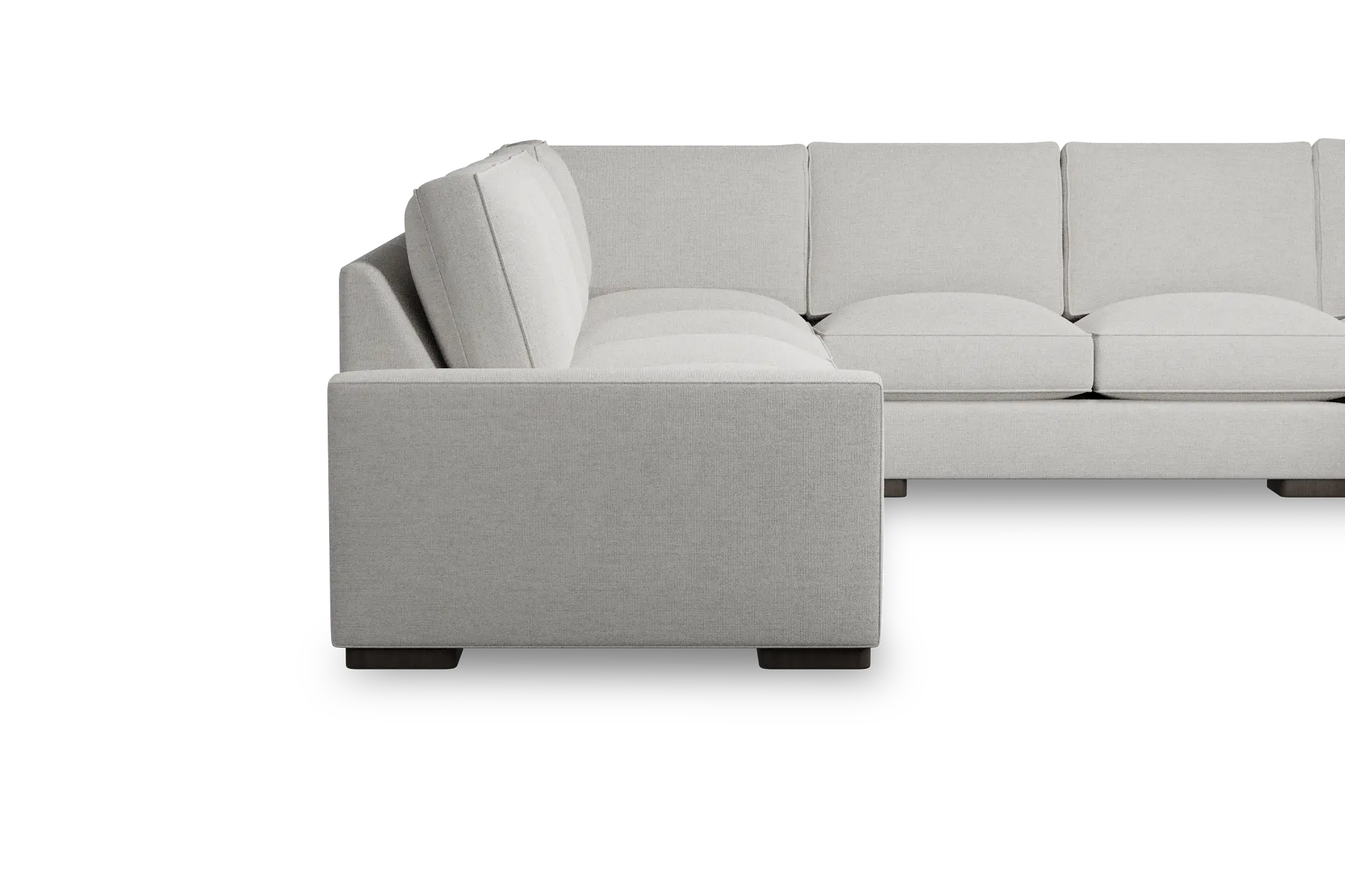 Edgewater Maguire Ivory Large Right Chaise Sectional Edgewater Maguire Ivory Large Right Chaise Sectional