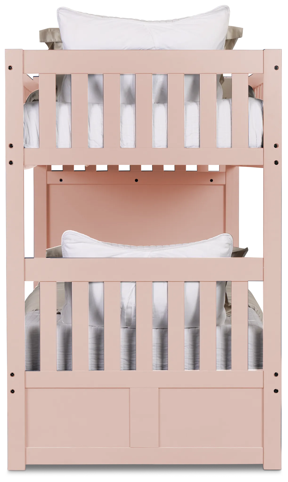 Charleston Pink Step Storage Bunk Bed
