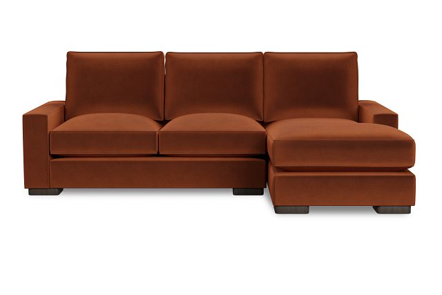 Edgewater Joya Orange Right Chaise Sectional