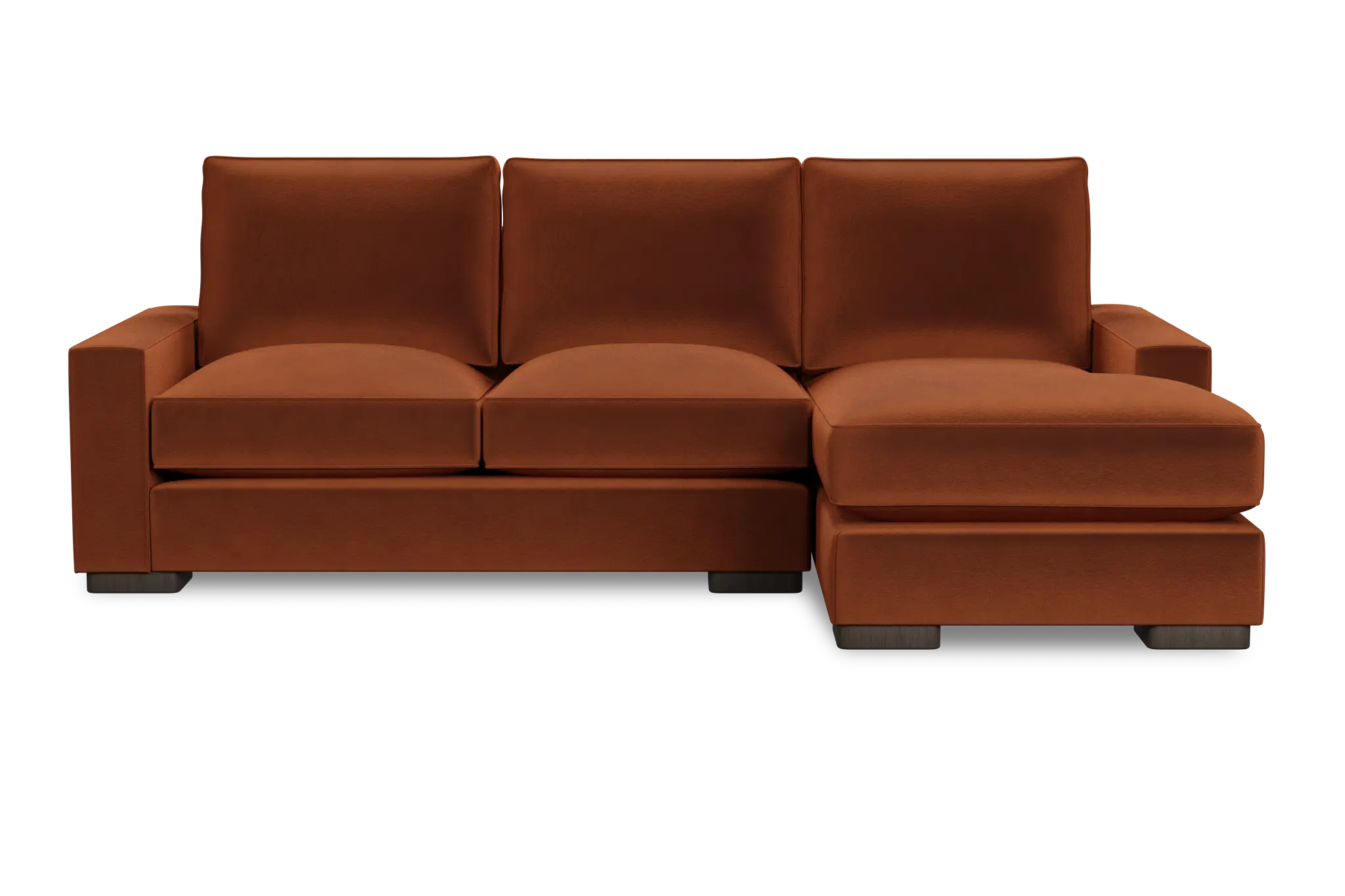 Edgewater Joya Orange Right Chaise Sectional Edgewater Joya Orange Right Chaise Sectional