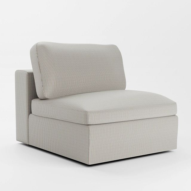 Destin Lucy Taupe Fabric Swivel Chair