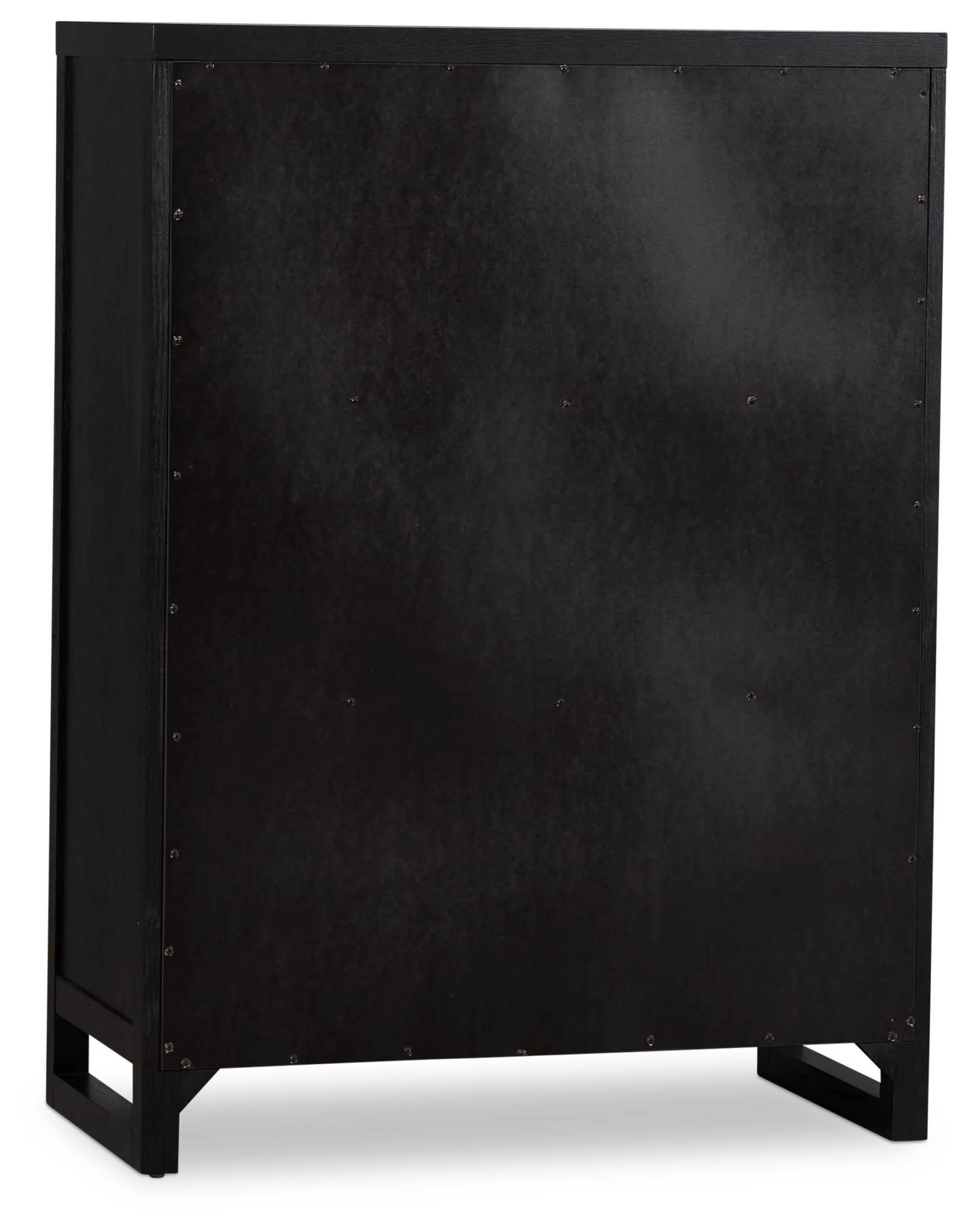 Williamsburg Black 5-drawer Chest