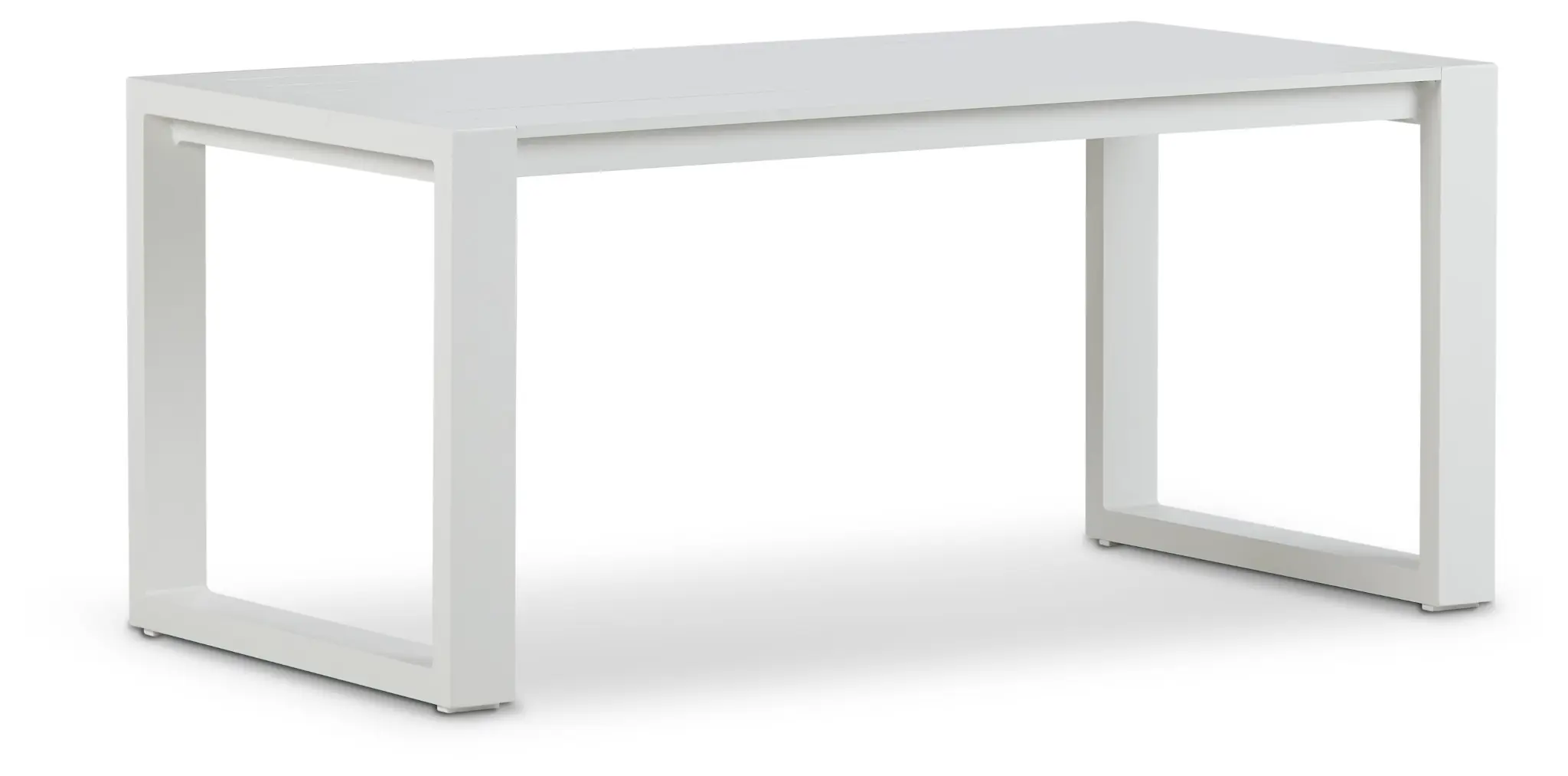 Linear2 White Aluminum Coffee Table Linear2 White Aluminum Coffee Table