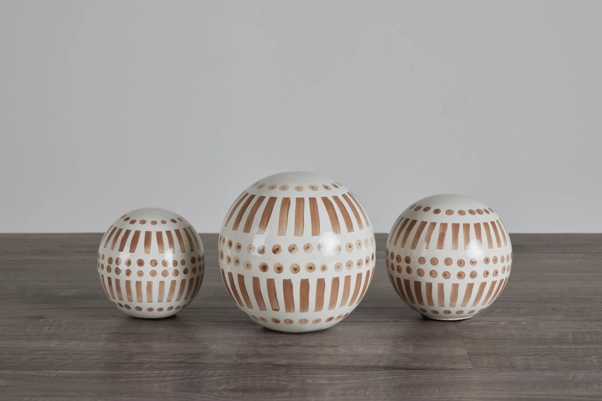 Odette Gold Set Of 3 Balls