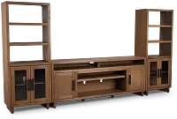 Richmond Light Tone 80" Door Entertainment Wall