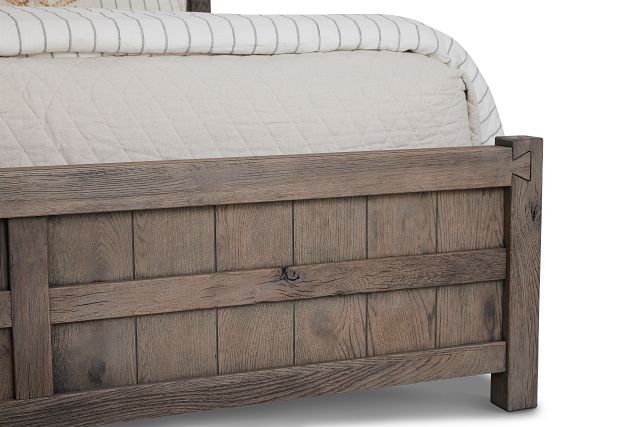 Salt Lake Gray Panel Bed