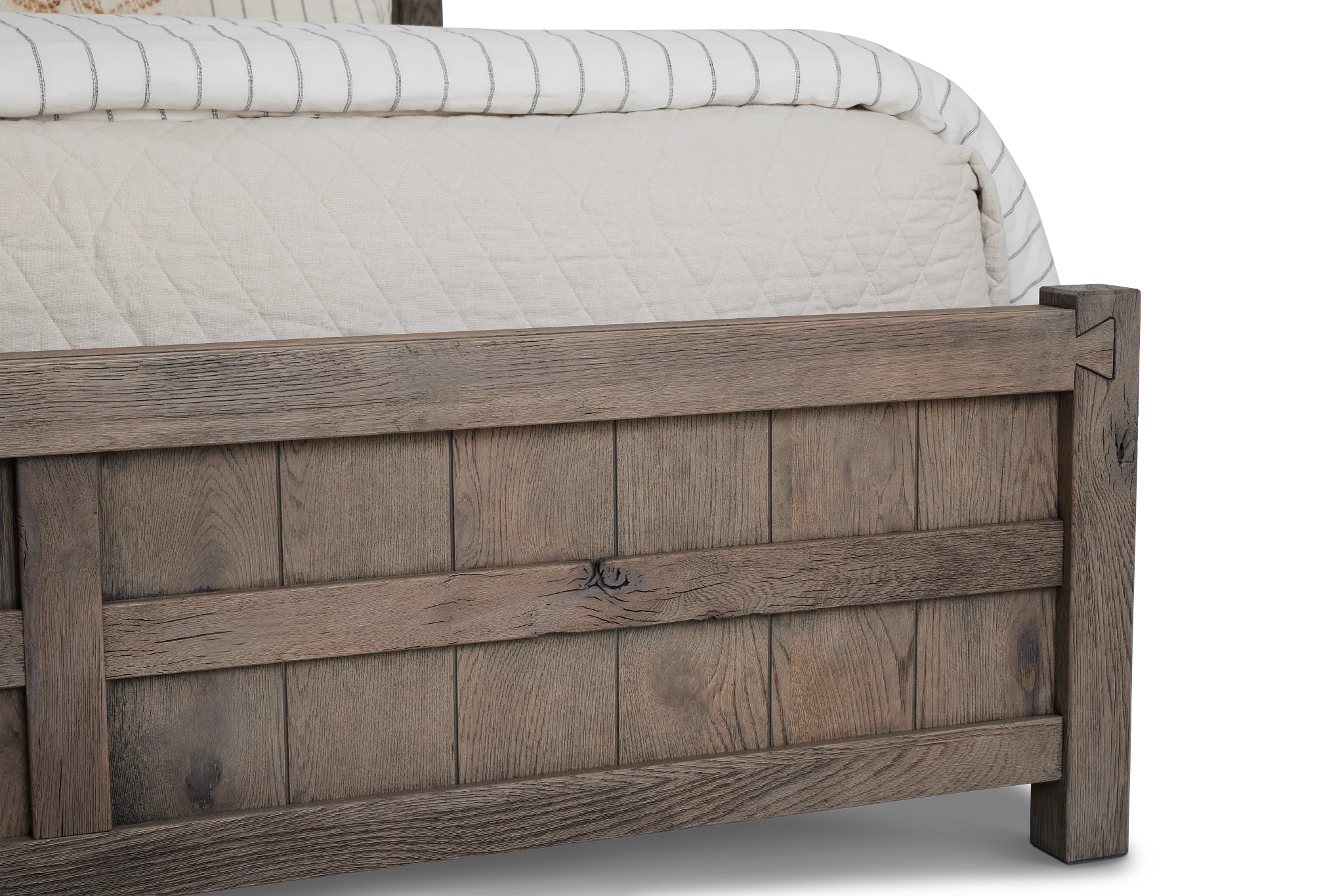 Salt Lake Gray Panel Bed