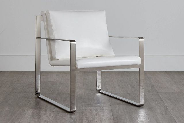 Roslin White Uph Accent Chair (0)