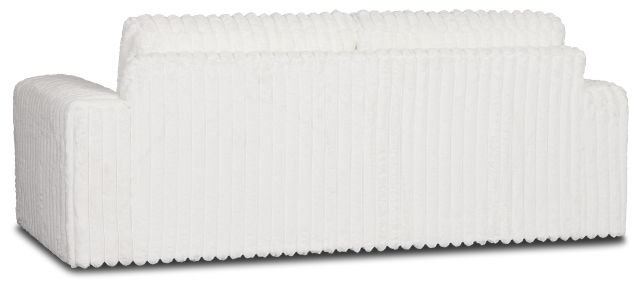Teddy White Fabric Sofa