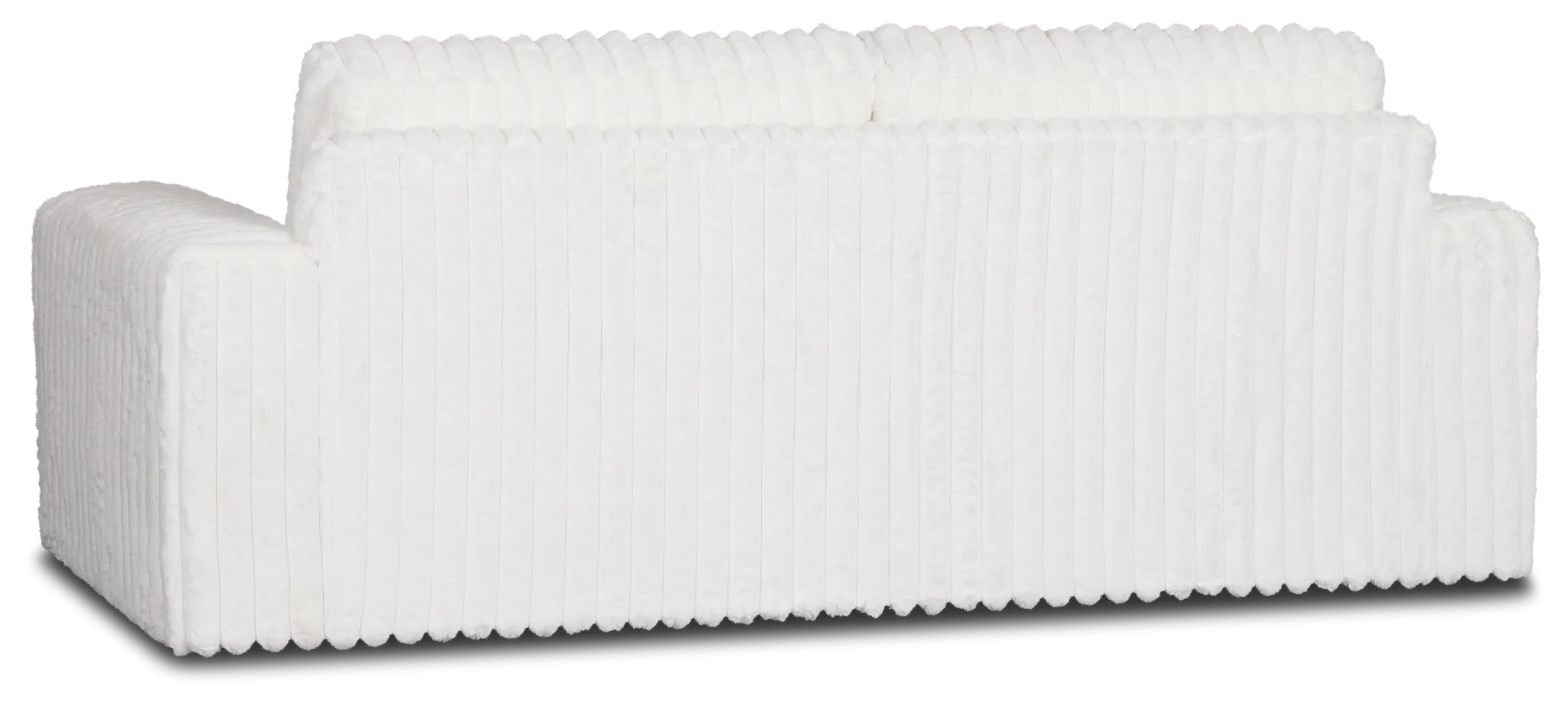 Teddy White Fabric Sofa