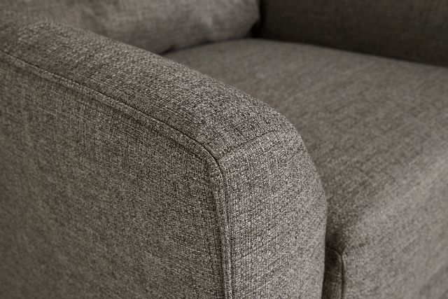 Jensen Dark Gray Fabric Chair