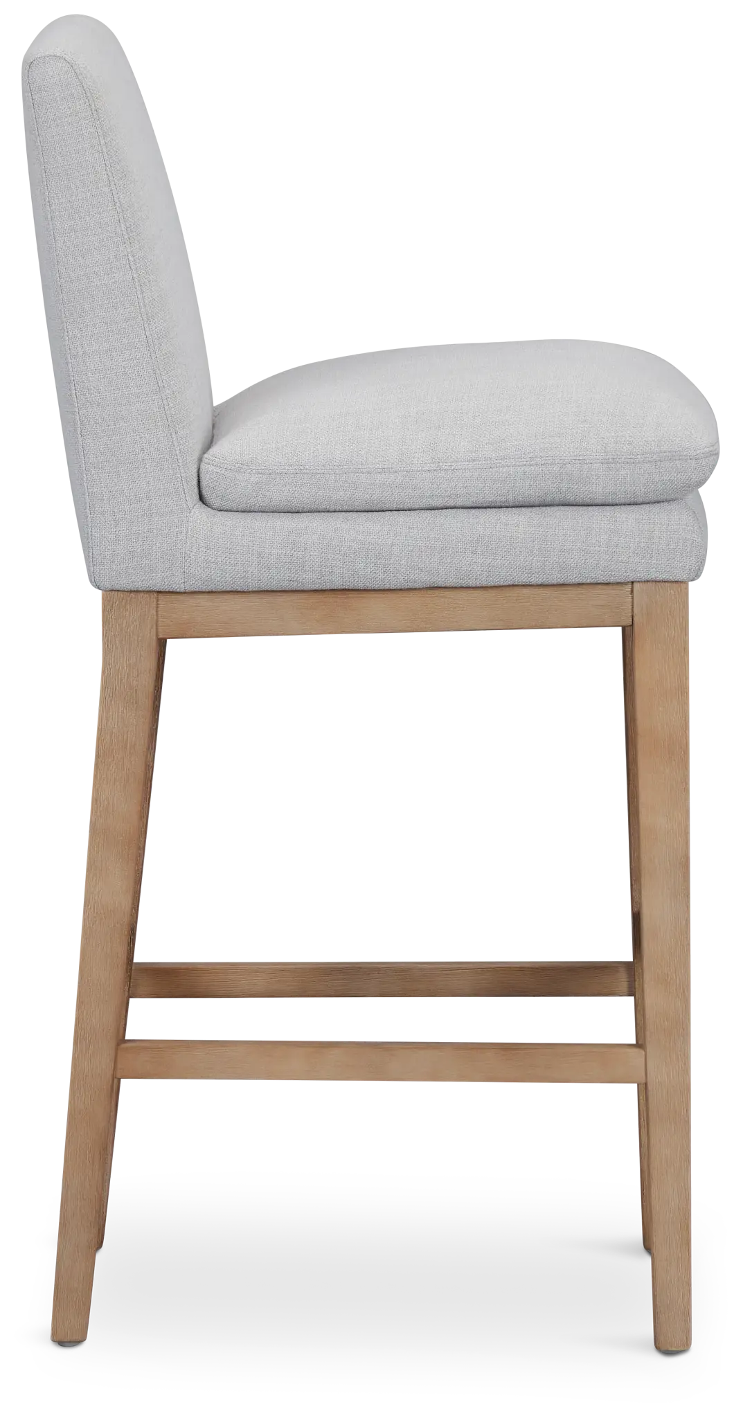 Willow Light Gray Fabric 30" Upholstered Barstool Willow Light Gray Fabric 30" Upholstered Barstool