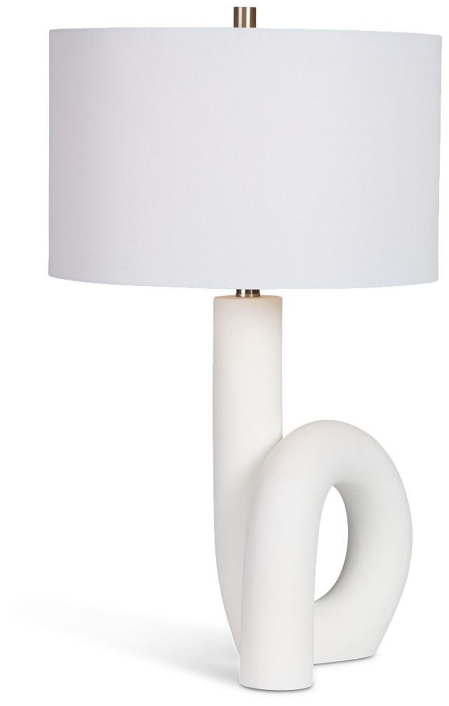 Watts White Table Lamp