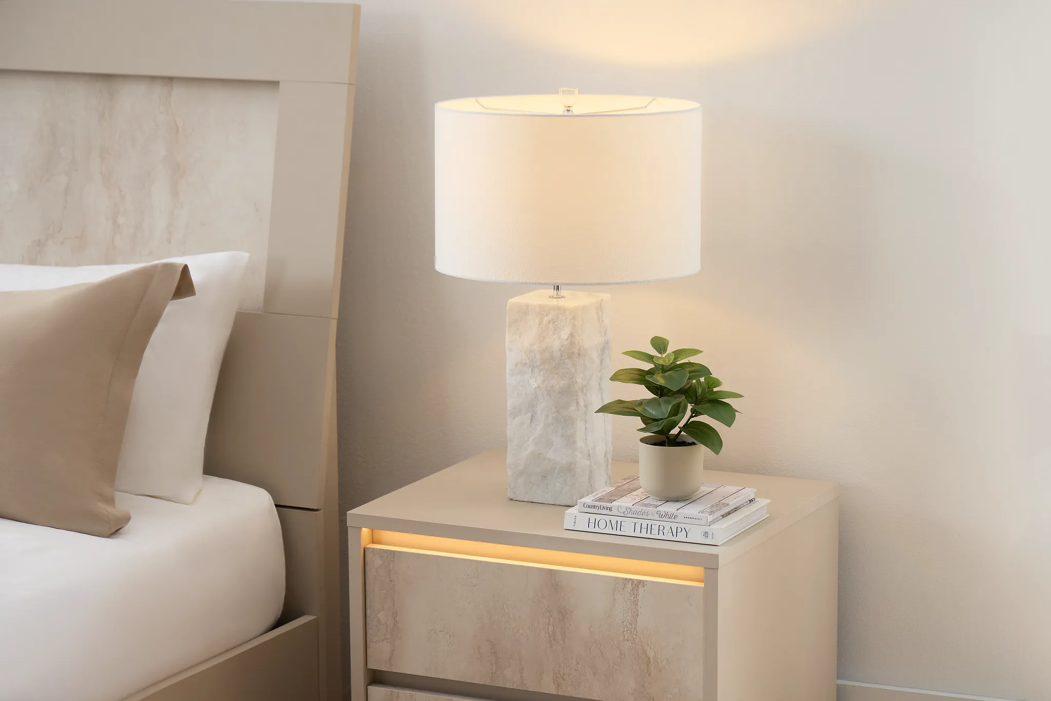 Valencia Light Tone Nightstand