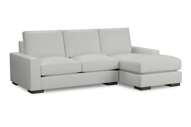 Edgewater Revenue White Right Chaise Sectional