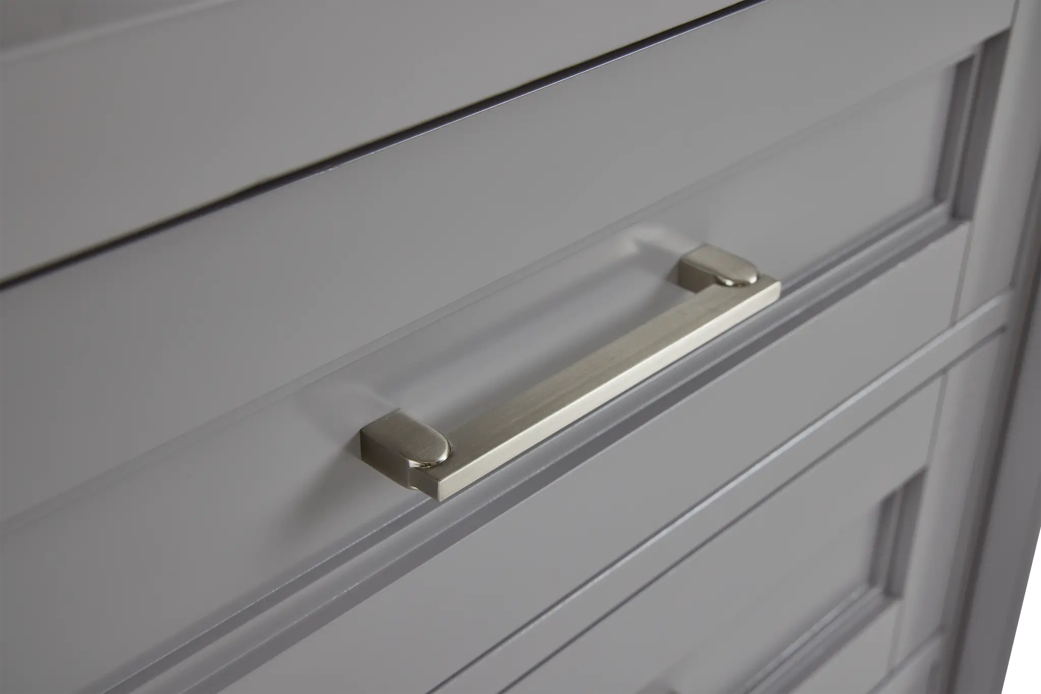 Newport Gray Small Peninsula Drawer Wall Desk Newport Gray Small Peninsula Drawer Wall Desk