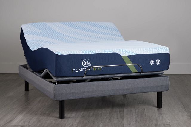Serta Icomfort Eco F20gl Plush Motion Perfect 4 Adjustable Base Set