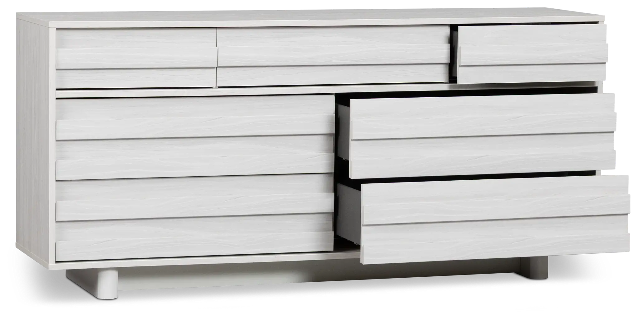 Everett White 7-drawer Dresser Everett White 7-drawer Dresser