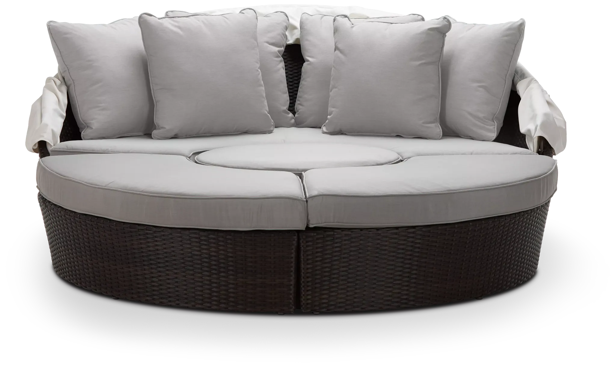 Fina Gray Canopy Daybed