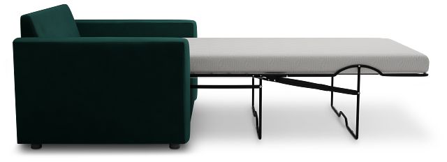 Siesta Joya Green Fabric Memory Foam Sleeper