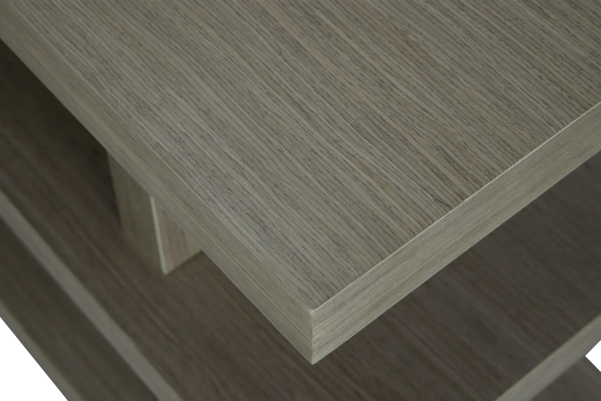 Olympia Gray Wood L Desk Olympia Gray Wood L Desk