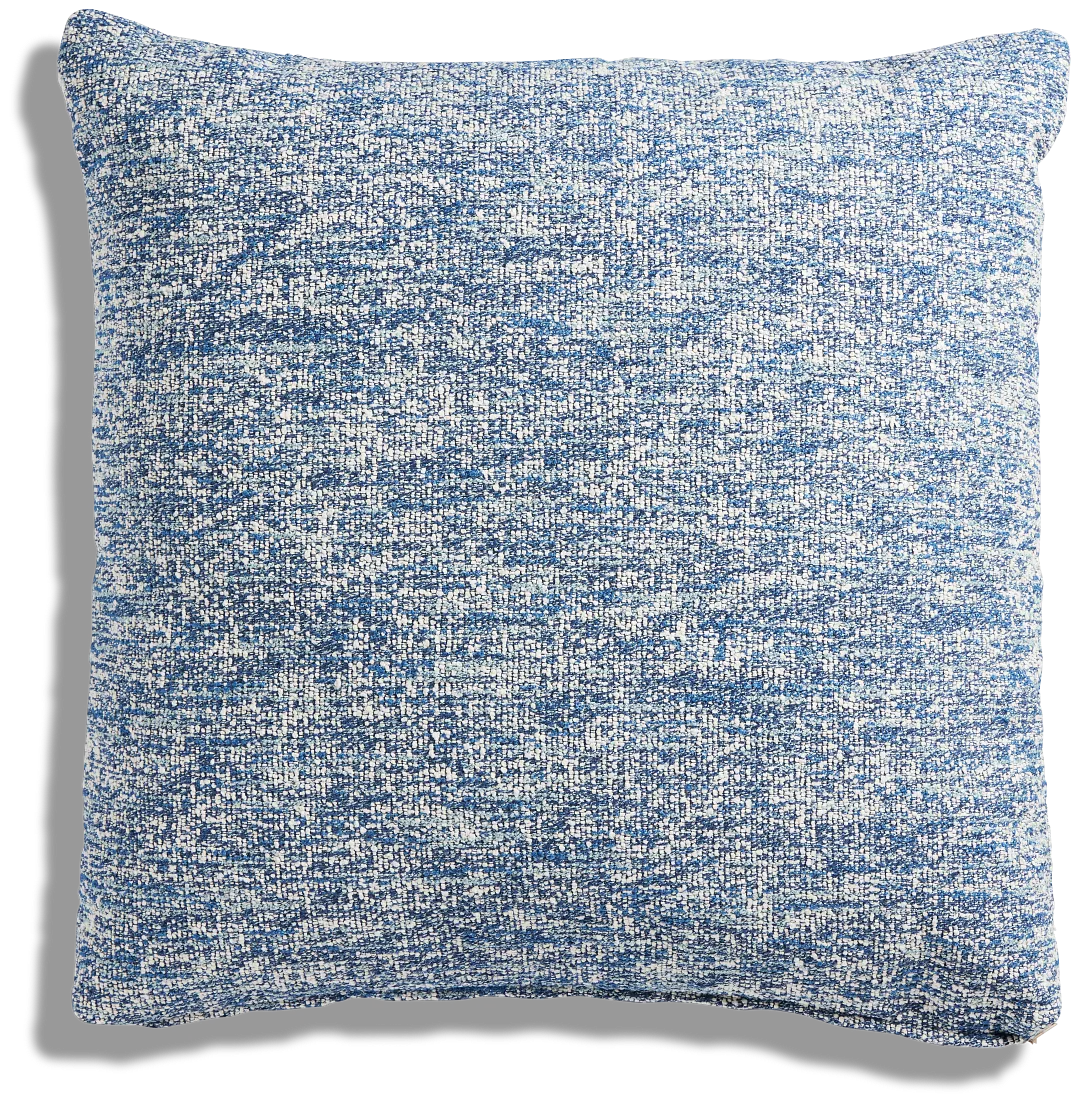 Baxter Dark Blue 24" Accent Pillow