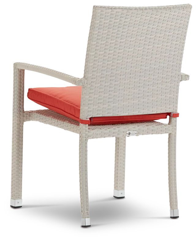 Bahia Orange Arm Chair