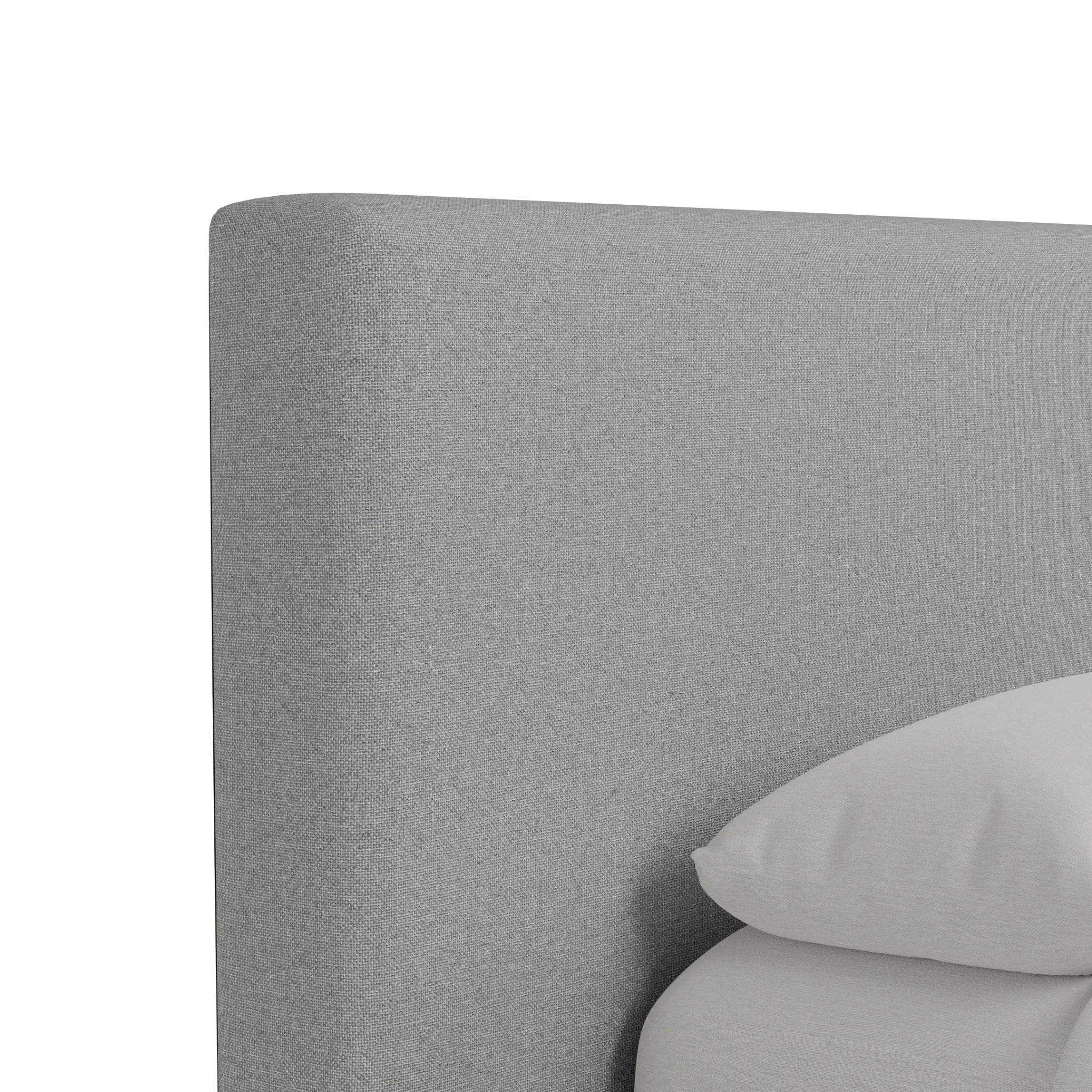 Grayton Suave 44" Upholstered Platform Bed