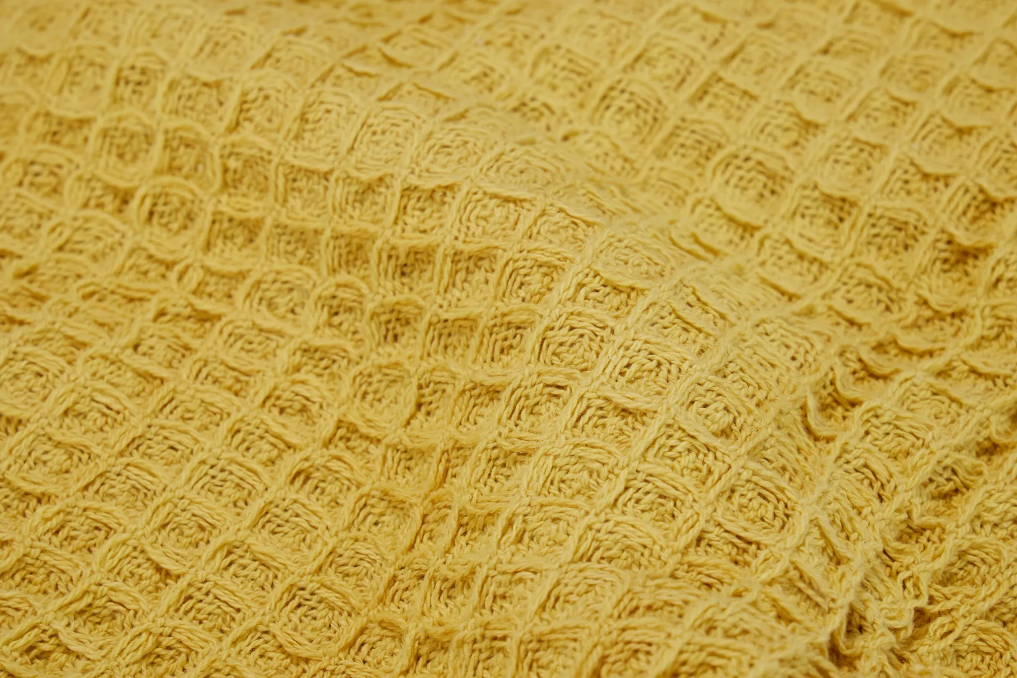 Sunny Yellowcotton 60" X 90" Throw