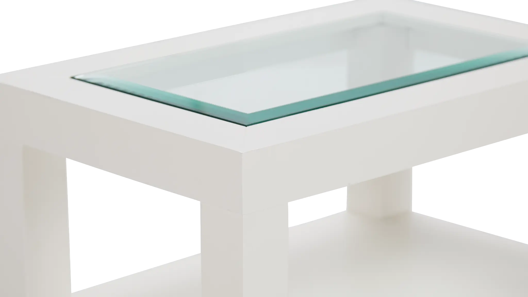 Hurley White Chairside Table Hurley White Chairside Table