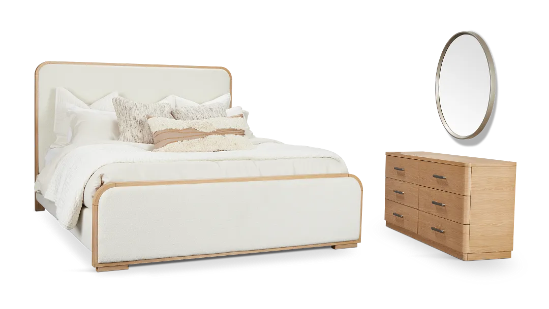 Malibu Light Tone Uph Bedroom