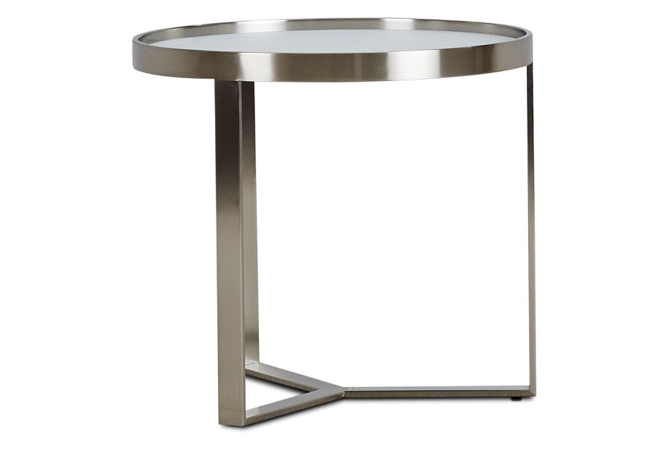 Rio Metal Short Round End Table