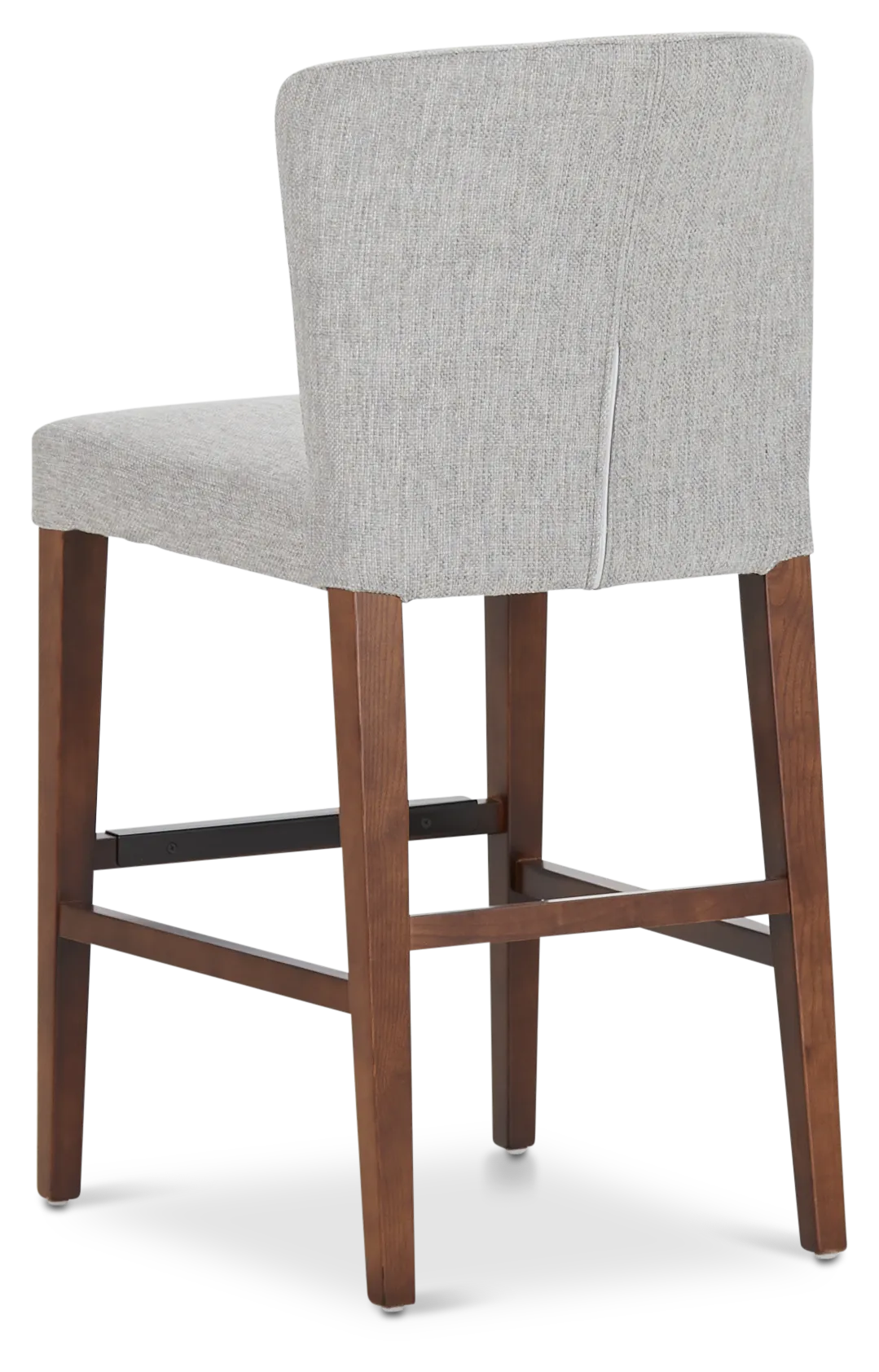 Bentley Light Gray 24" Upholstered Barstool