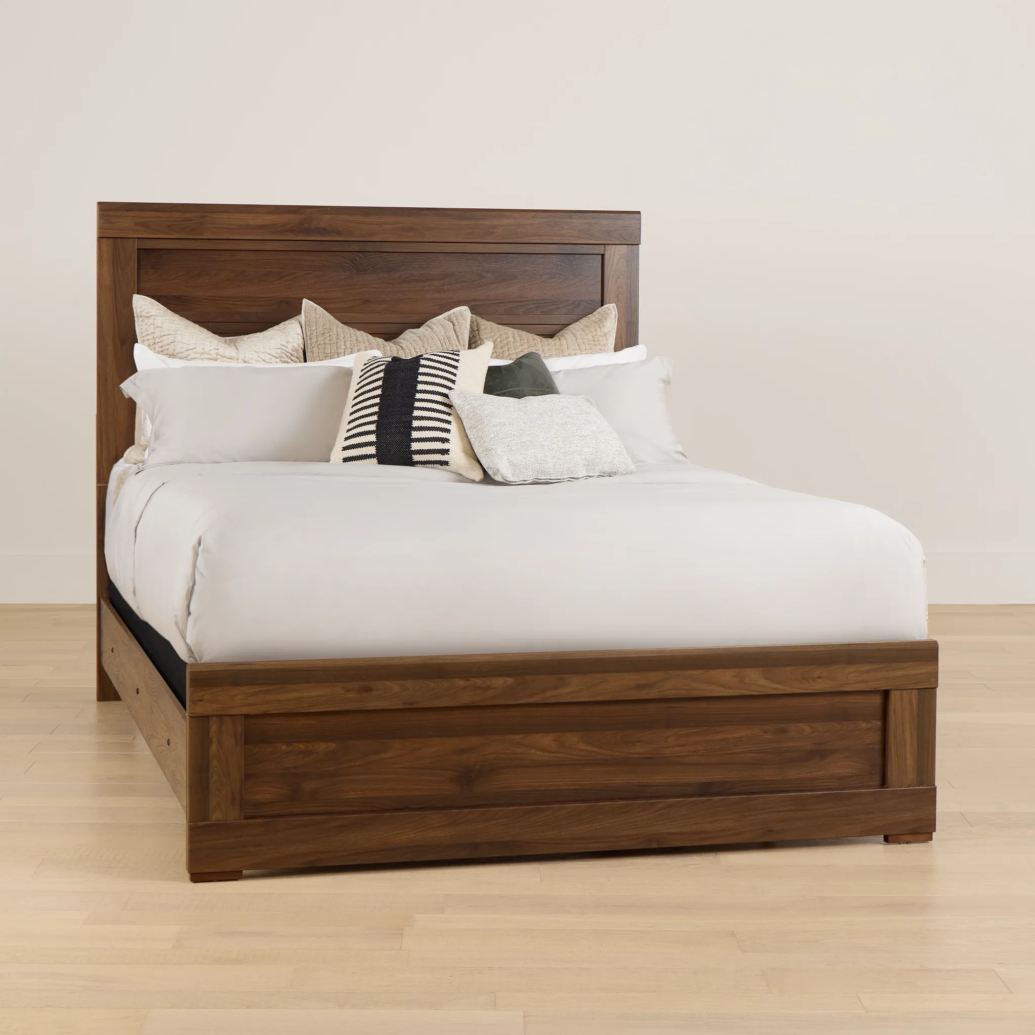 Atlantic Mid Tone Panel Bed