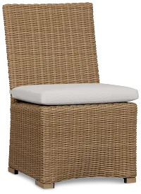 Montecito Light Tone Cushioned Side Chair