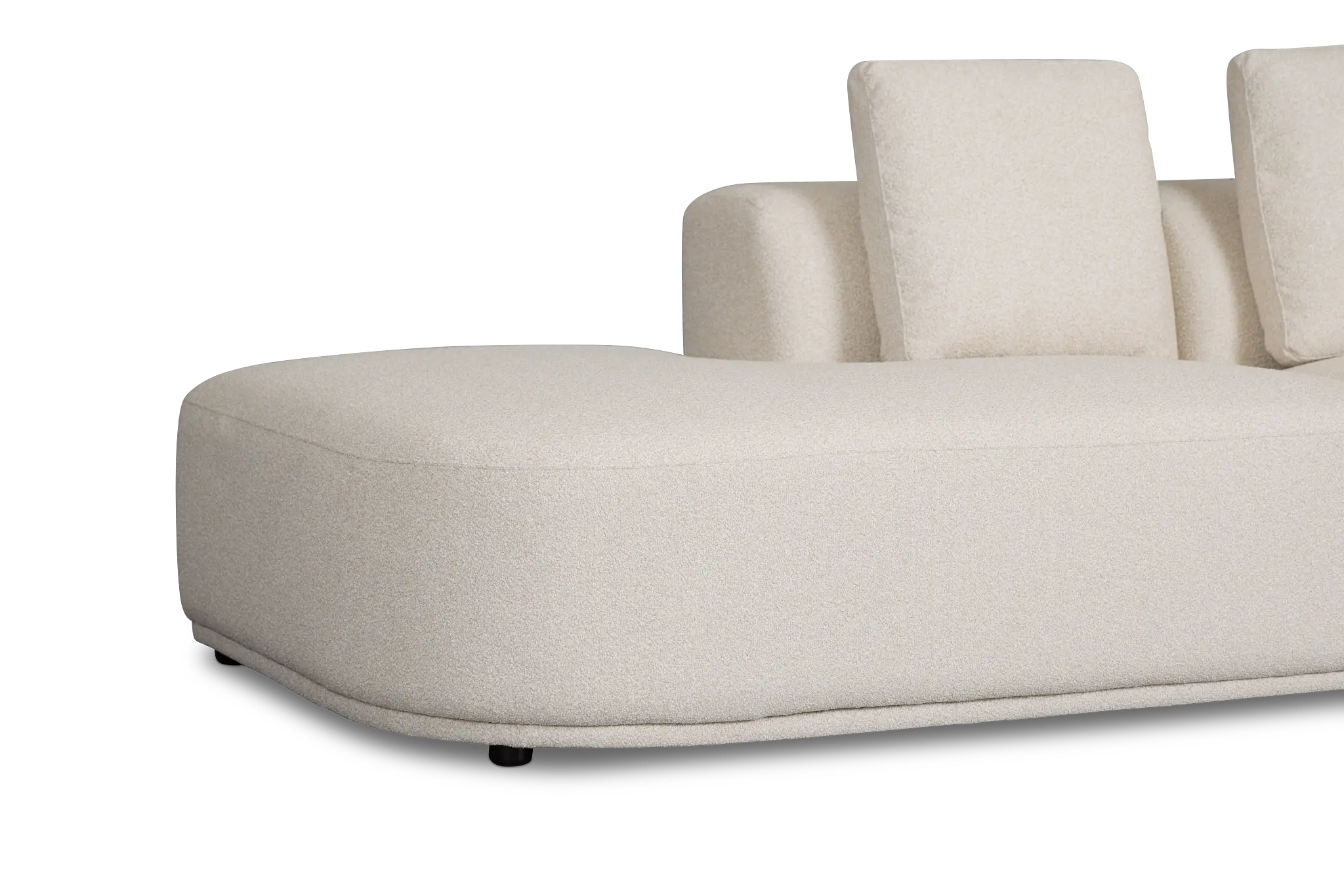 Catalina Beige Fabric 2-piece Modular Sofa Catalina Beige Fabric 2-piece Modular Sofa