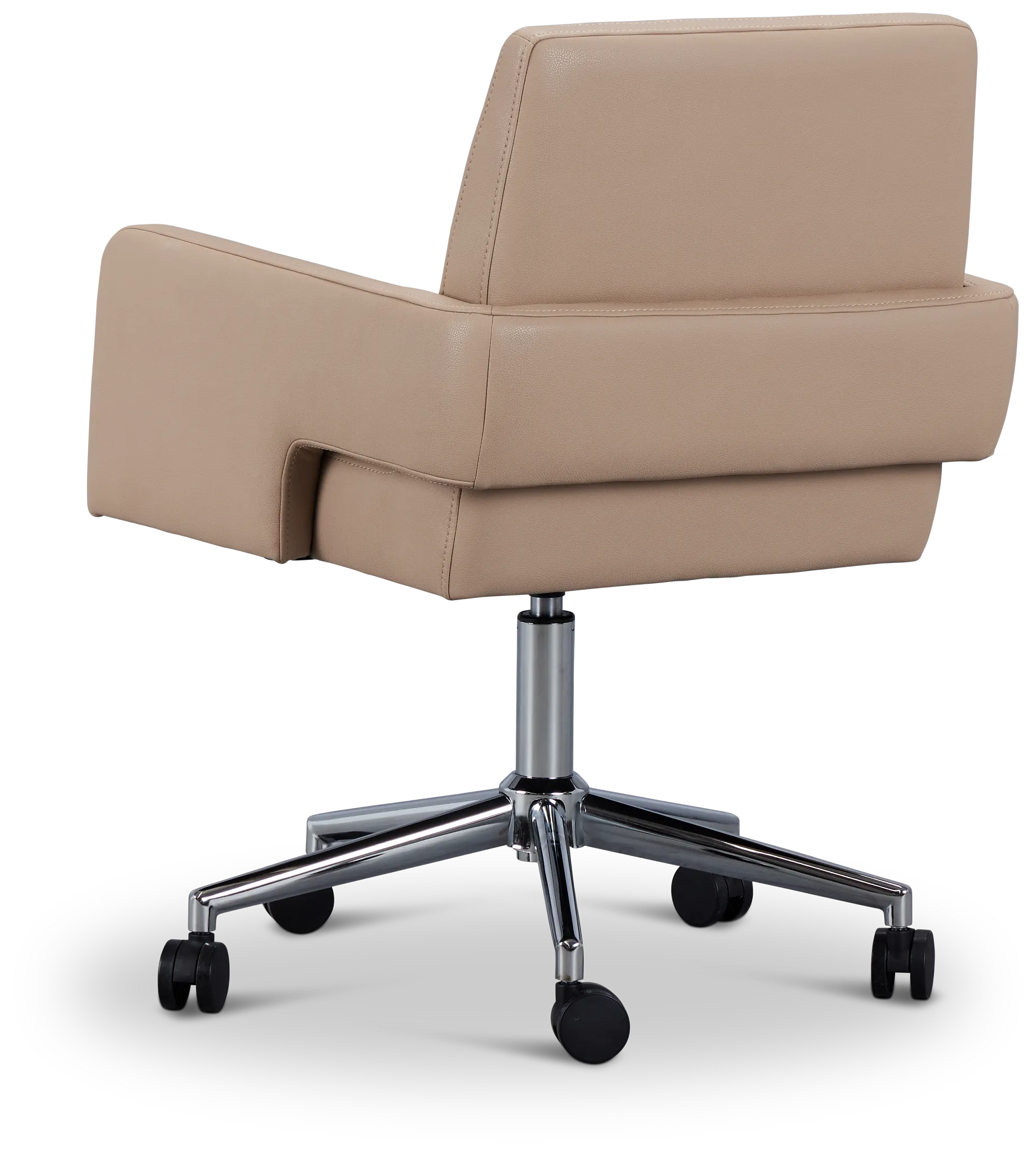 Skye Beige Swivel Desk Chair
