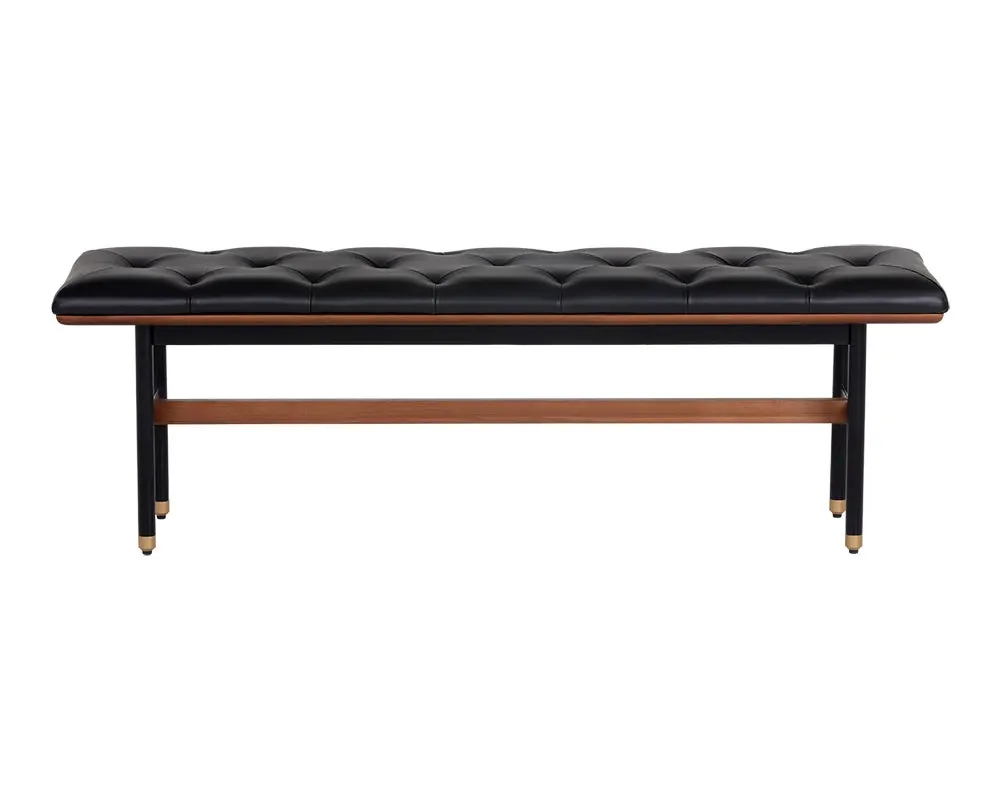 Molli Black Uph Bench