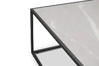Joliet Gray Square Coffee Table