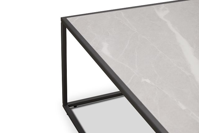 Joliet Gray Square Coffee Table