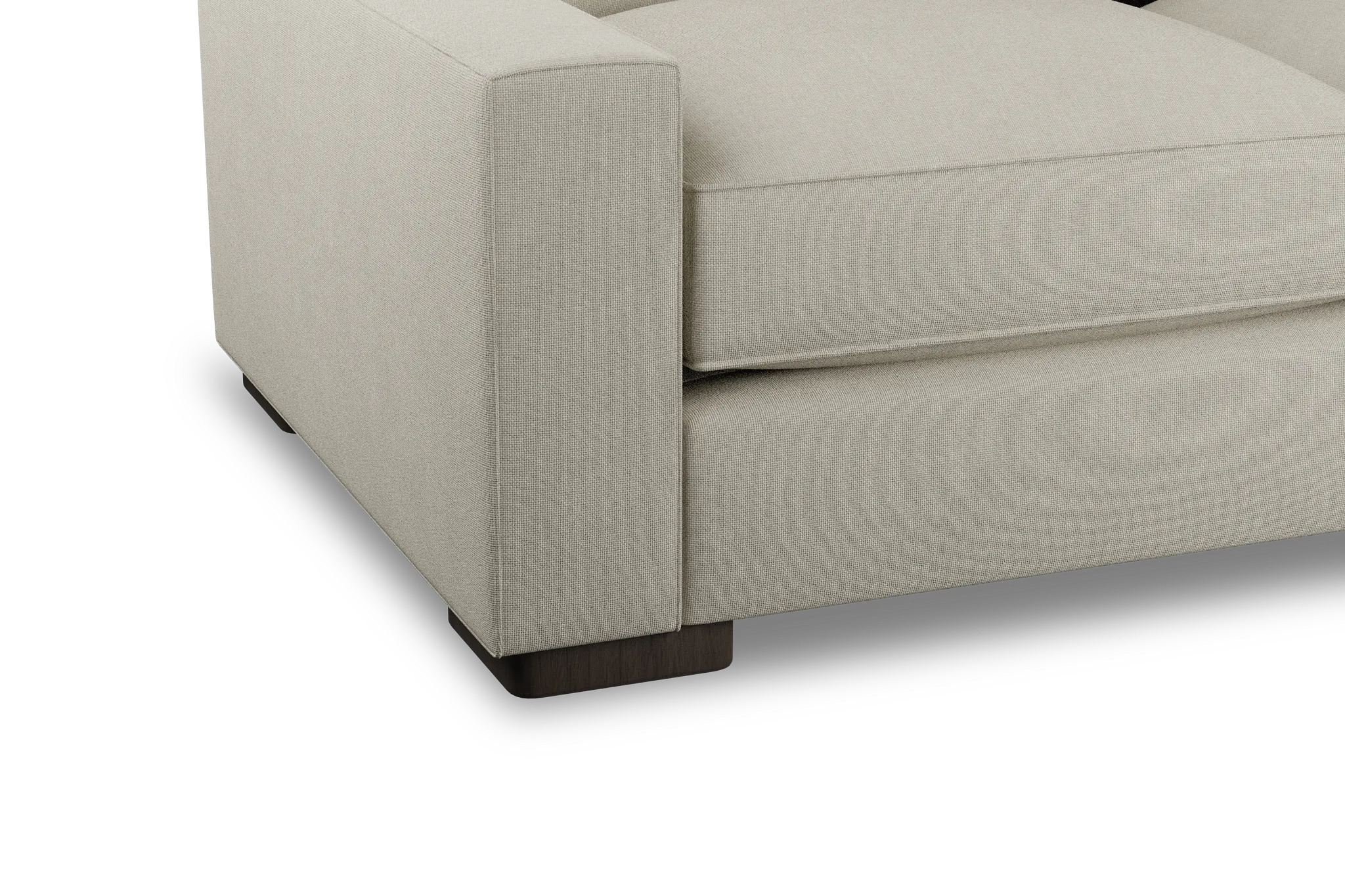 Edgewater Suave Beige Large Two-arm Sectional