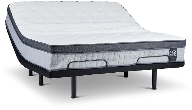 Rest & Renew By Zinus Pocket Innerspring 14" Deluxe Adjustable Mattress Set