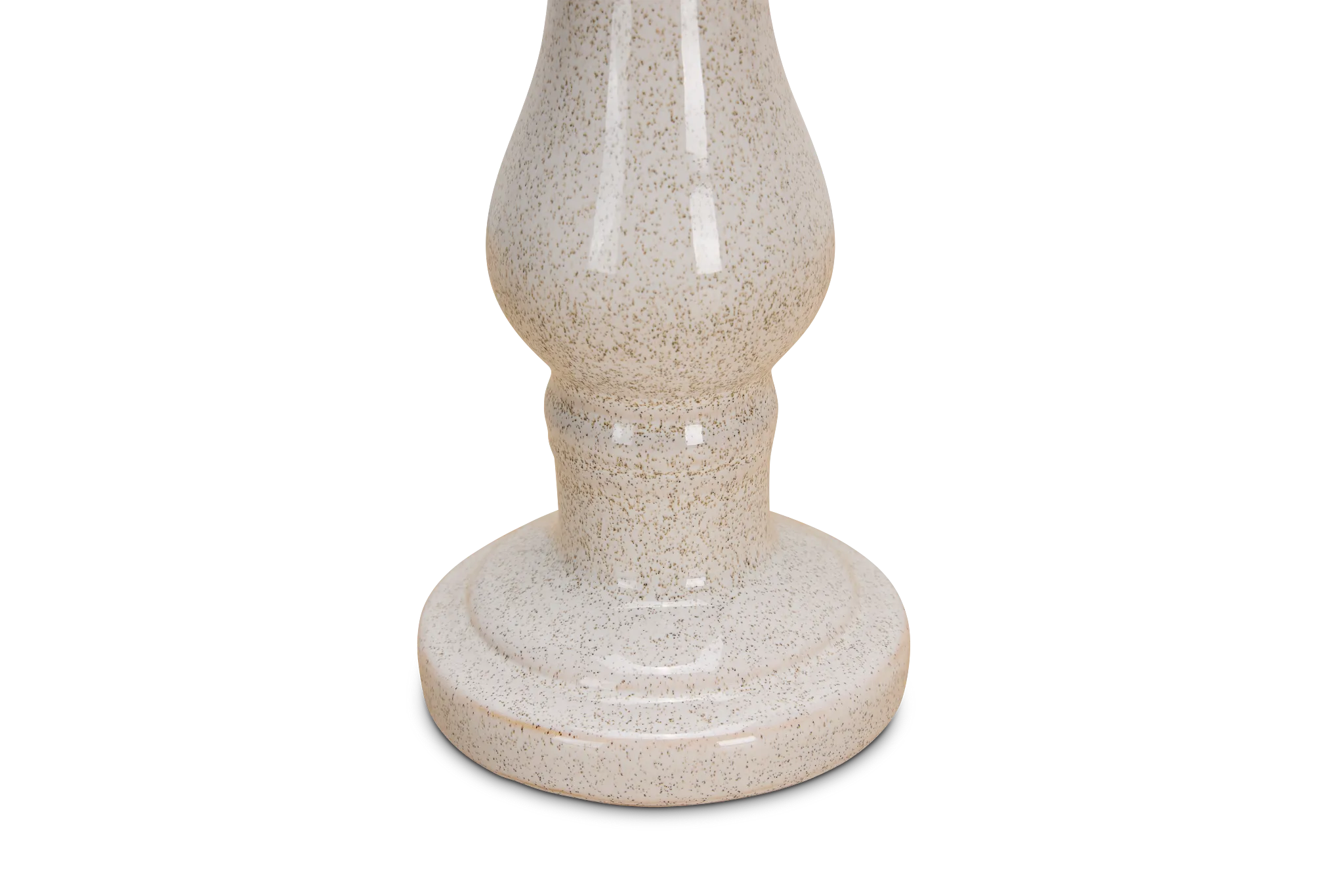 Eme White Large Candle Holder