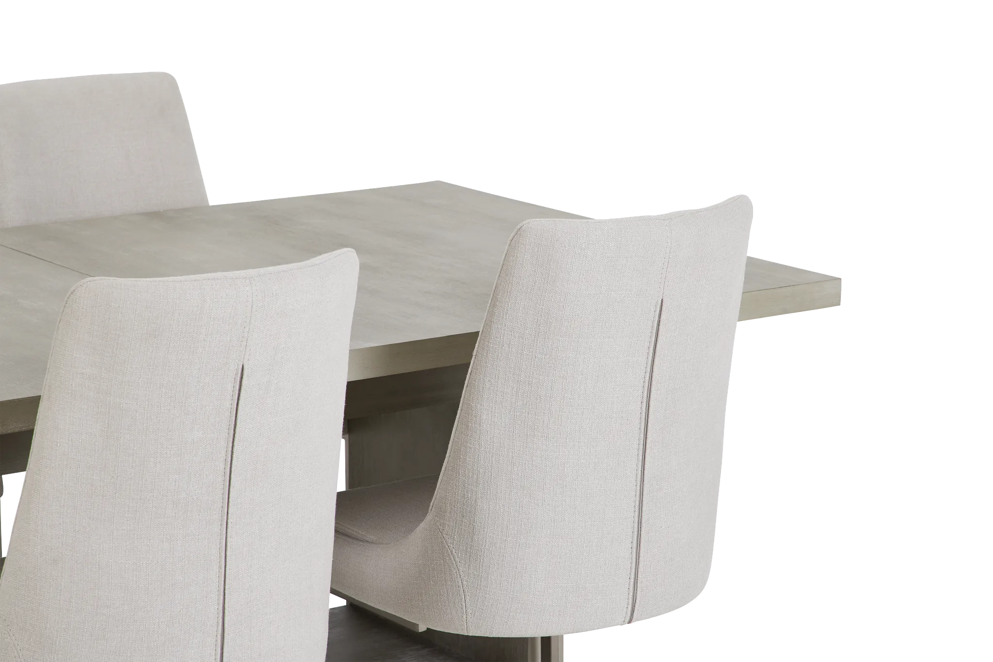 Madden Light Tone Rect Table & 4 Chairs