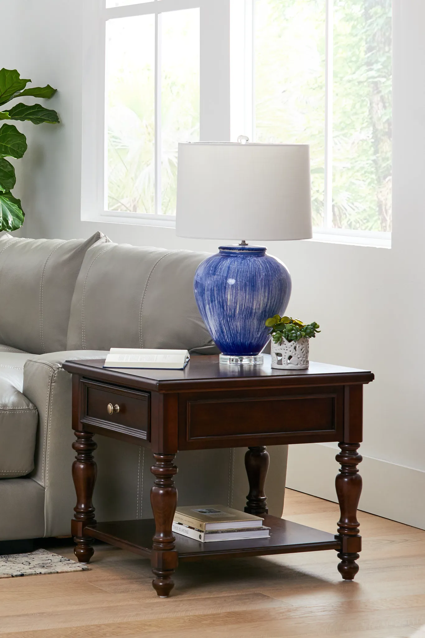 Savannah Dark Tone Sofa Table