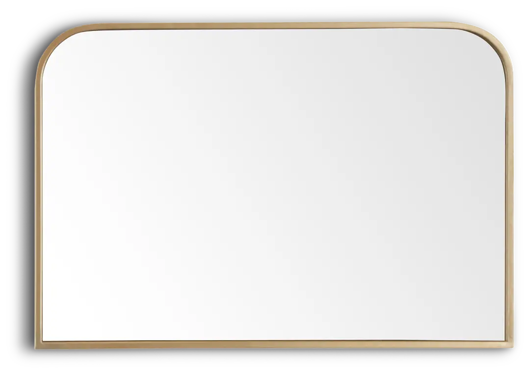 Hudson Gold Small Mirror Hudson Gold Small Mirror