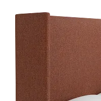 Captiva Elite Medium Brown 60" Upholstered Shelter Bed