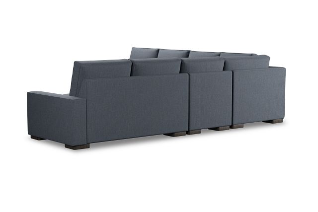 Edgewater Victory Dark Blue Large Two-arm Sectional